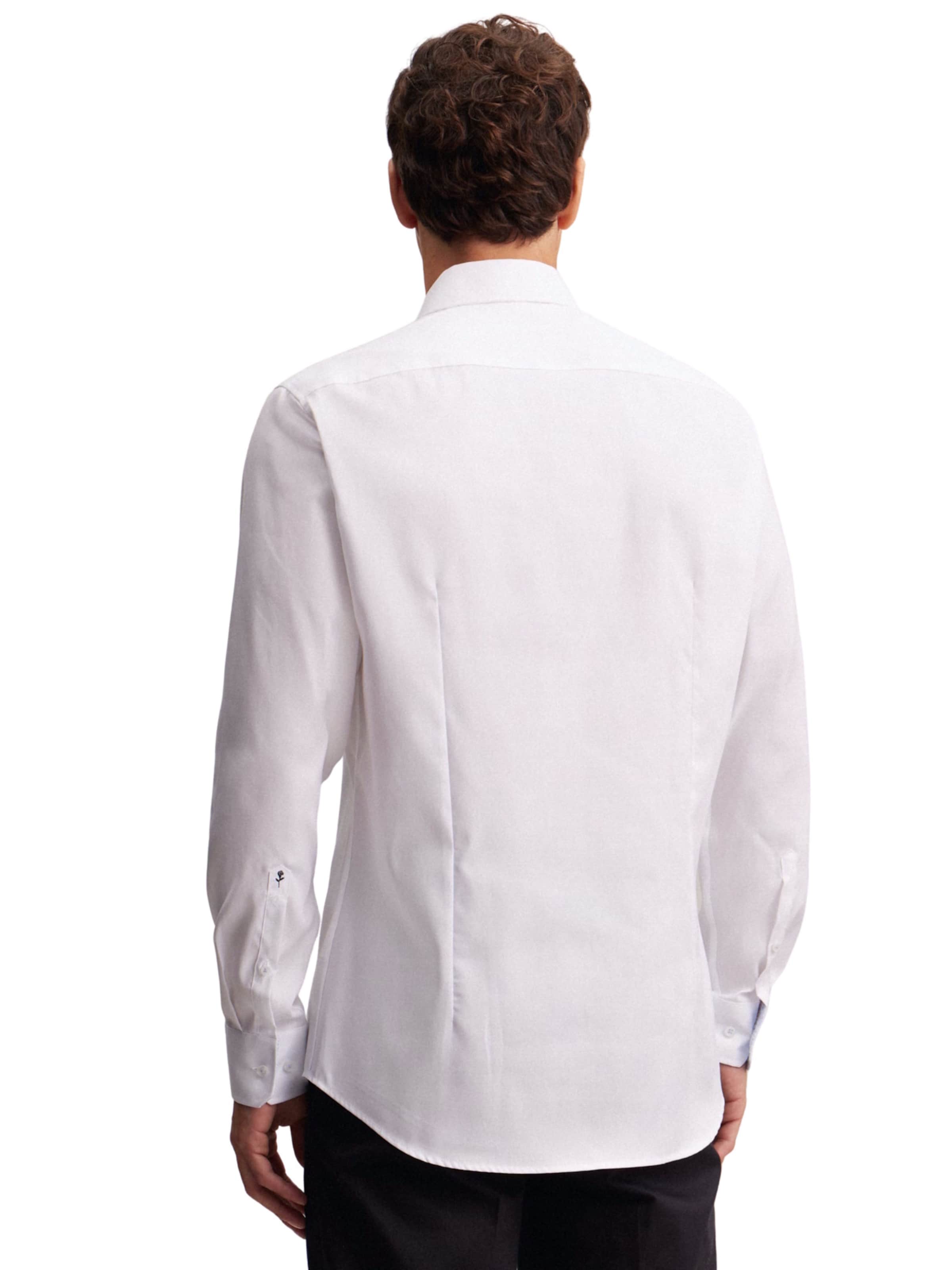 Coupe slim Chemise business SEIDENSTICKER en blanc