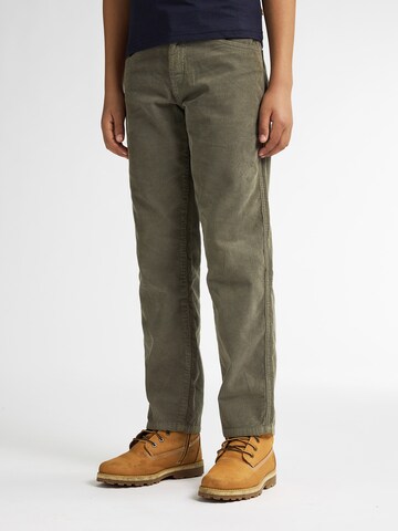 Petrol Industries Regular Pants in Green: front