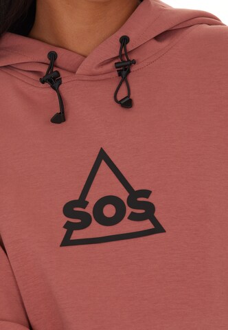 SOS Sweatshirt 'Vail' in Rood
