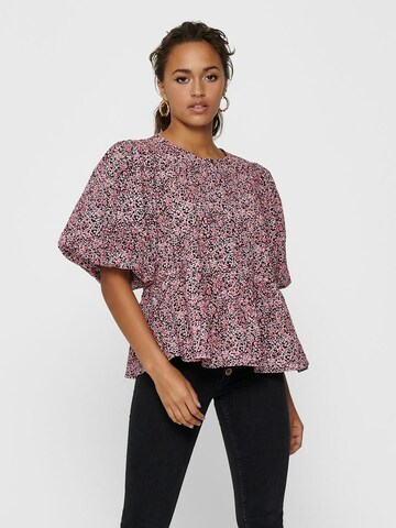 ONLY Blouse in Roze: voorkant