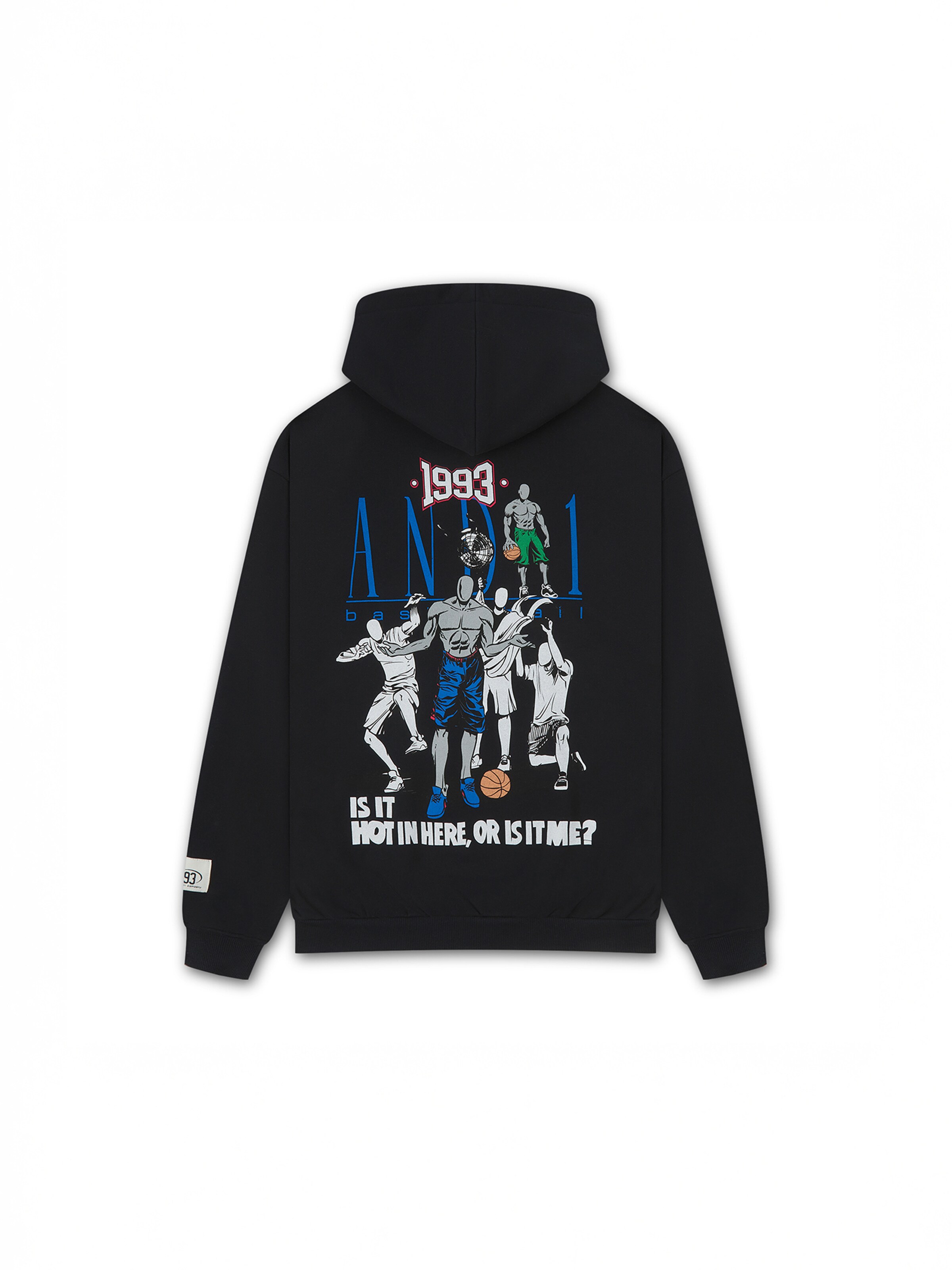 AND1 Sweatshirt 'Core Retro' i sort