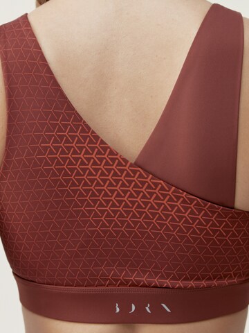 Born Living Yoga Top 'Yuto' in Red