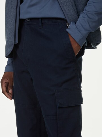 Marks & Spencer Slim fit Cargo trousers in Blue