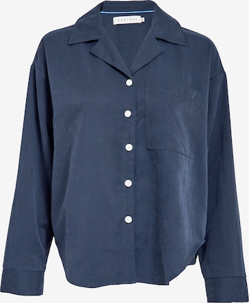 DESIRES Shirt 'Karen' in Blau: Vorderseite