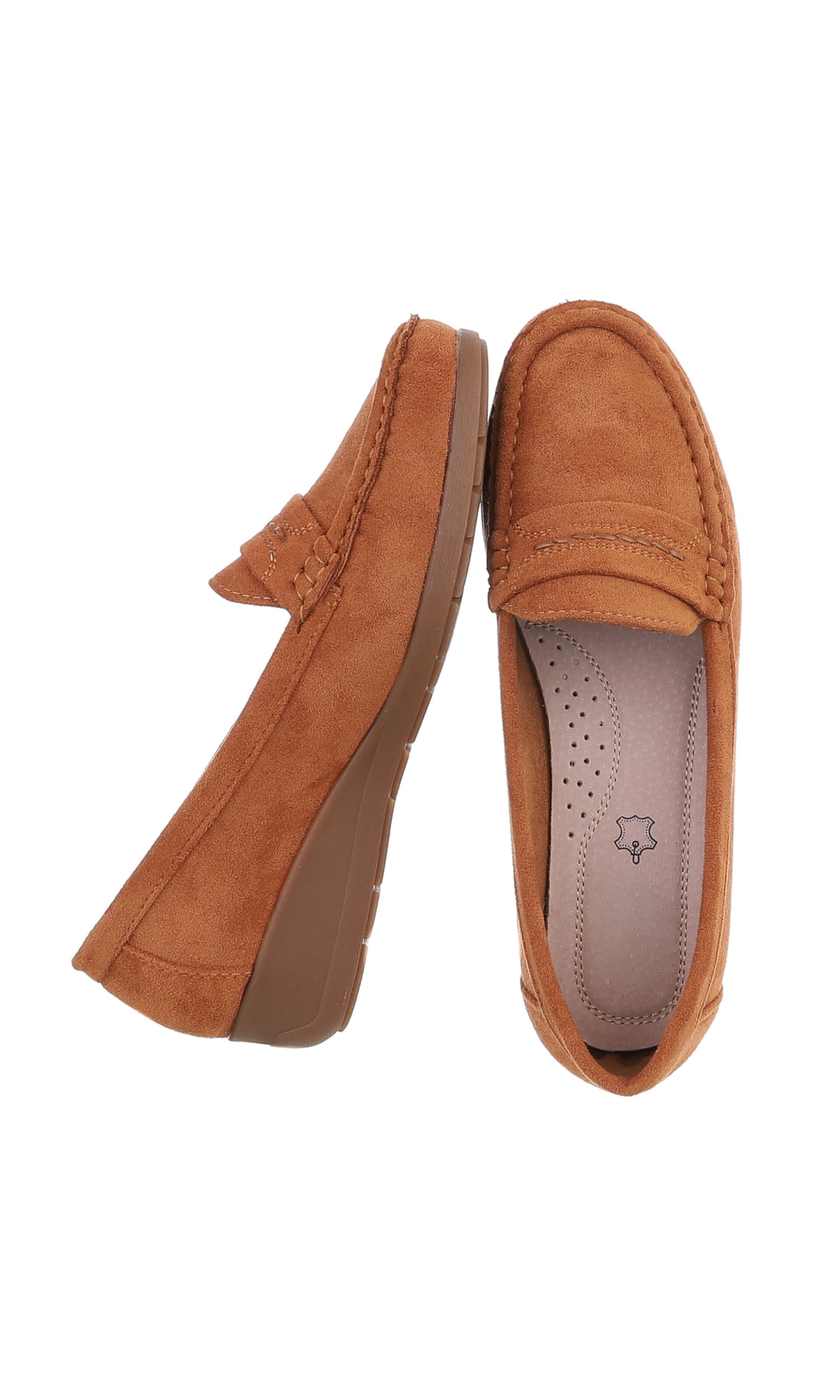Ital-Design Mokassin in Beige