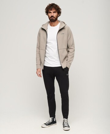 Superdry Sportsweatvest in Beige