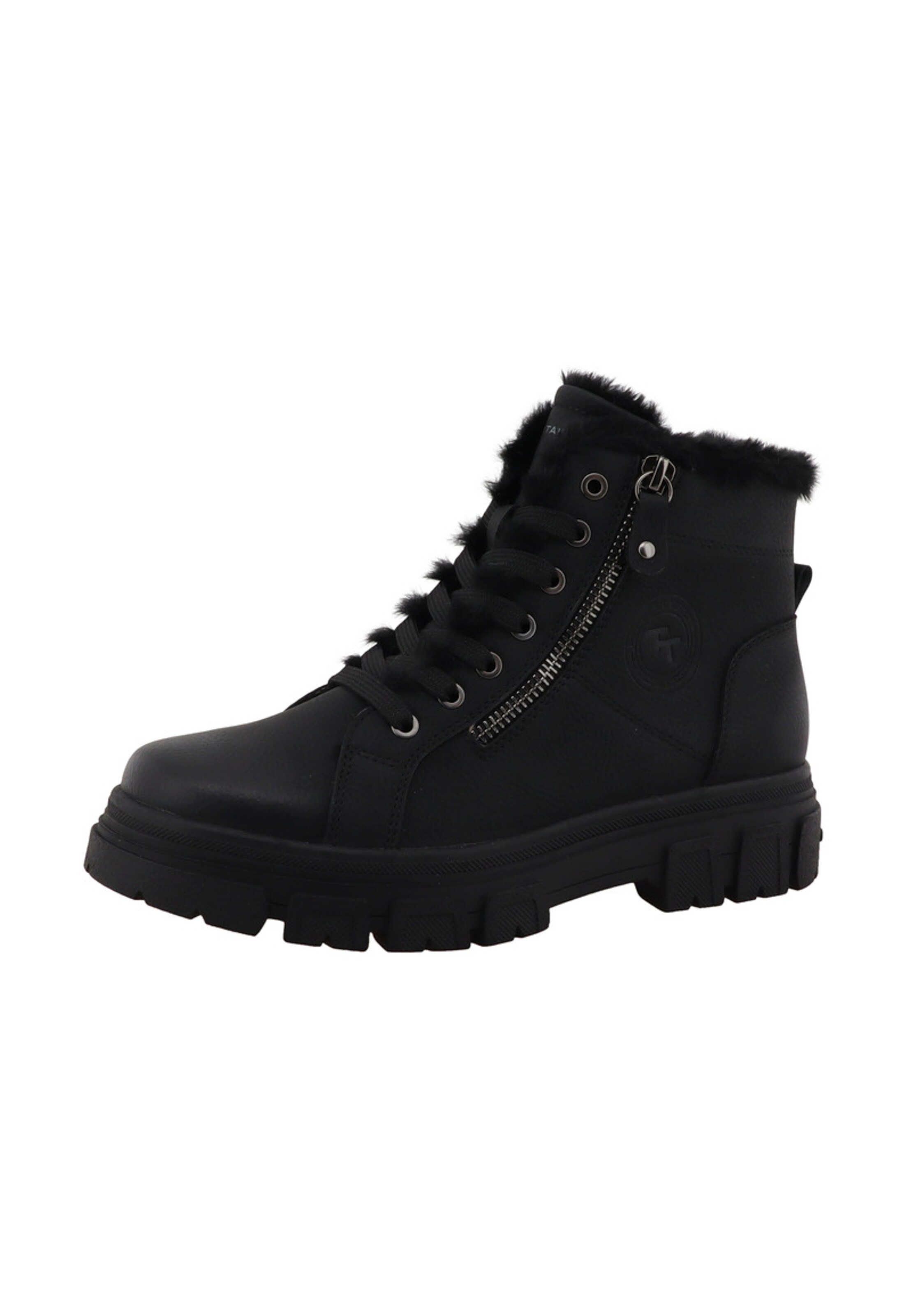 TOM TAILOR Stiefel in Schwarz: Vorderseite