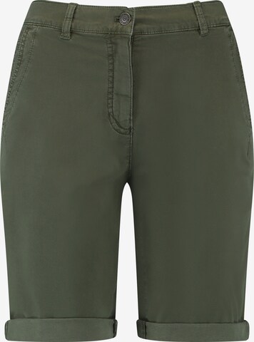 GERRY WEBER Regular Pants in Green: front