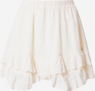 ABOUT YOU x Laura Giurcanu Skirt 'Summer' in White: front