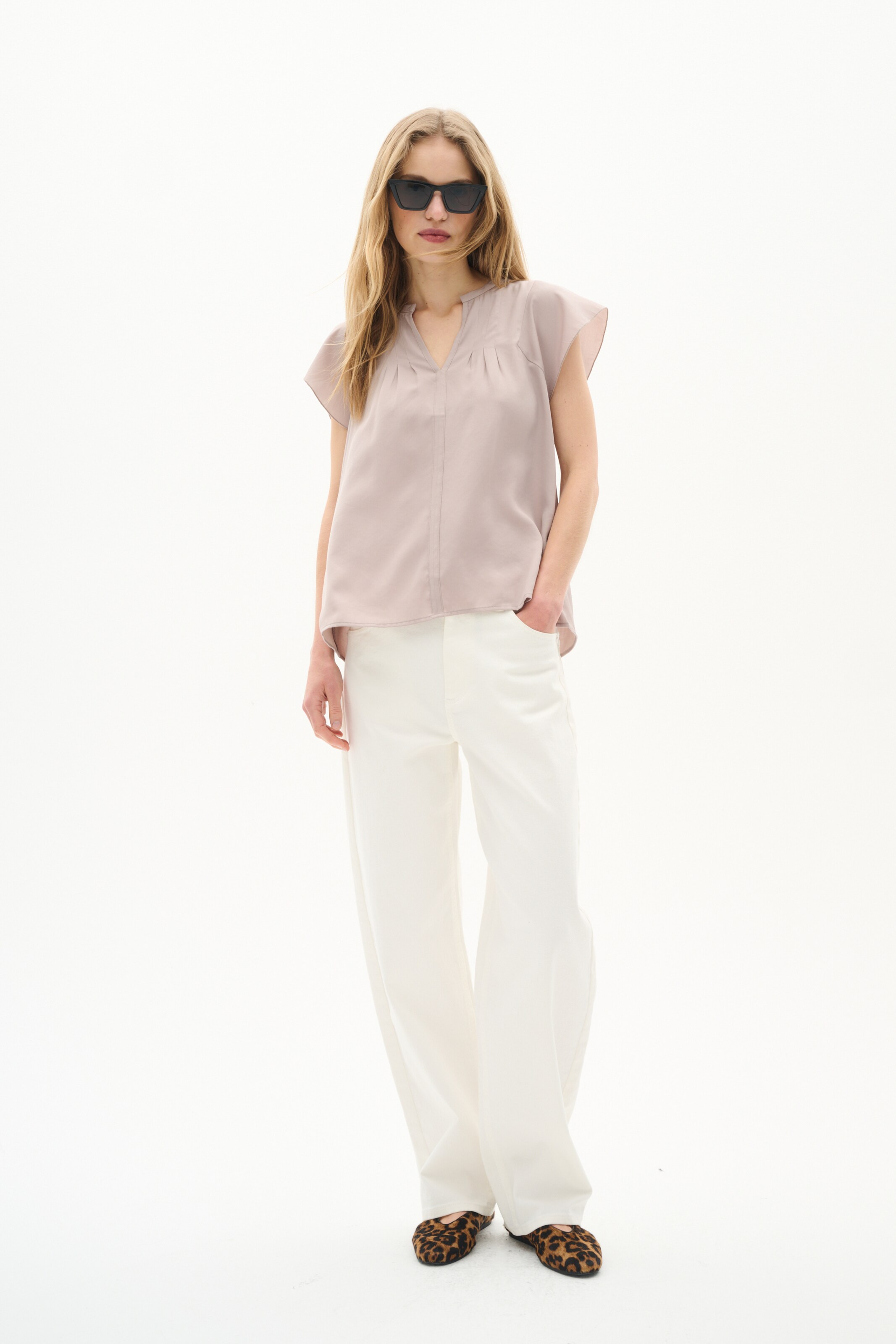 InWear Bluse 'Cidenza' i beige