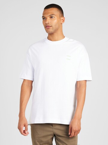 Samsøe Samsøe - Camisa 'JOEL' em branco: frente