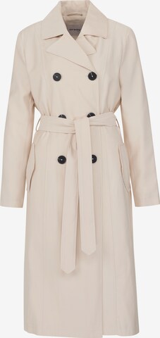 Orsay Between-Seasons Coat in Beige: front