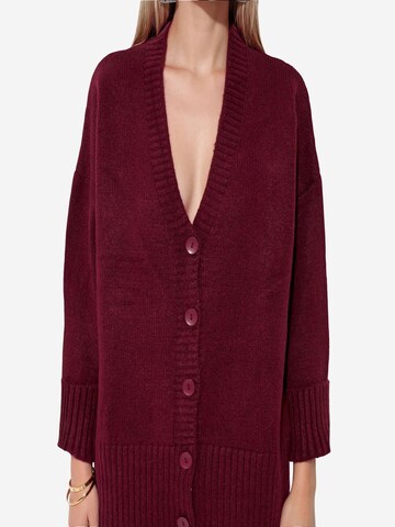 Cardigan Viorna en rouge