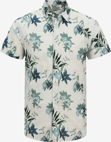 JJ Rebel Button Up Shirt 'JREBBASTIAN' in White: front