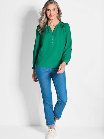 Goldner Blouse in Groen