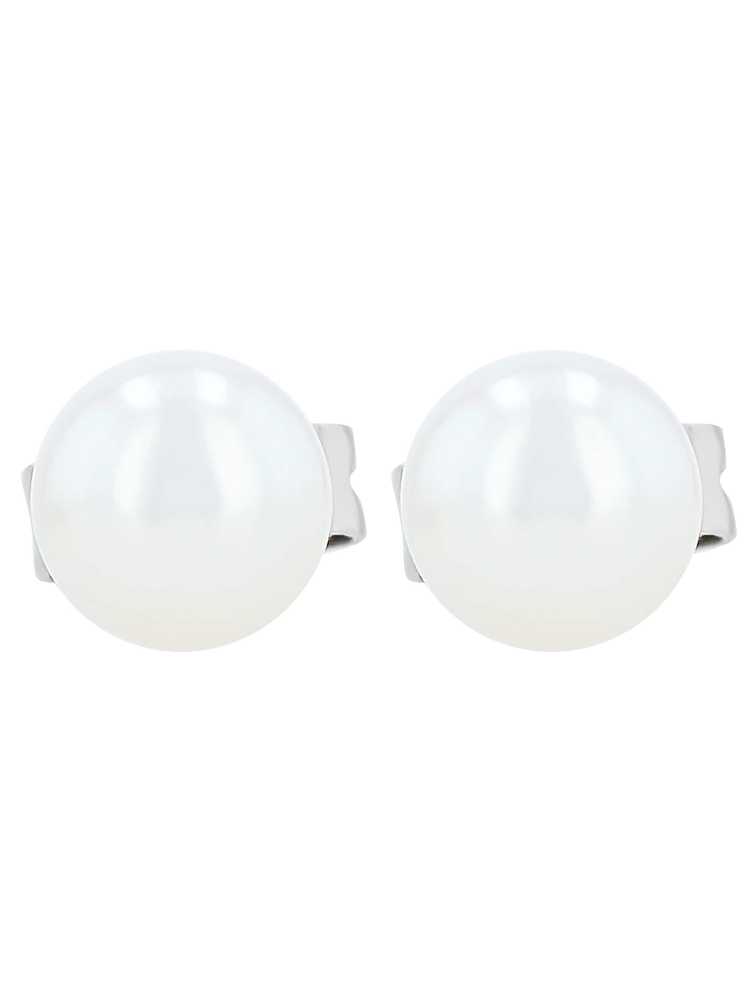 Akzent Earrings 'Prati, langlebig' in Silver: front