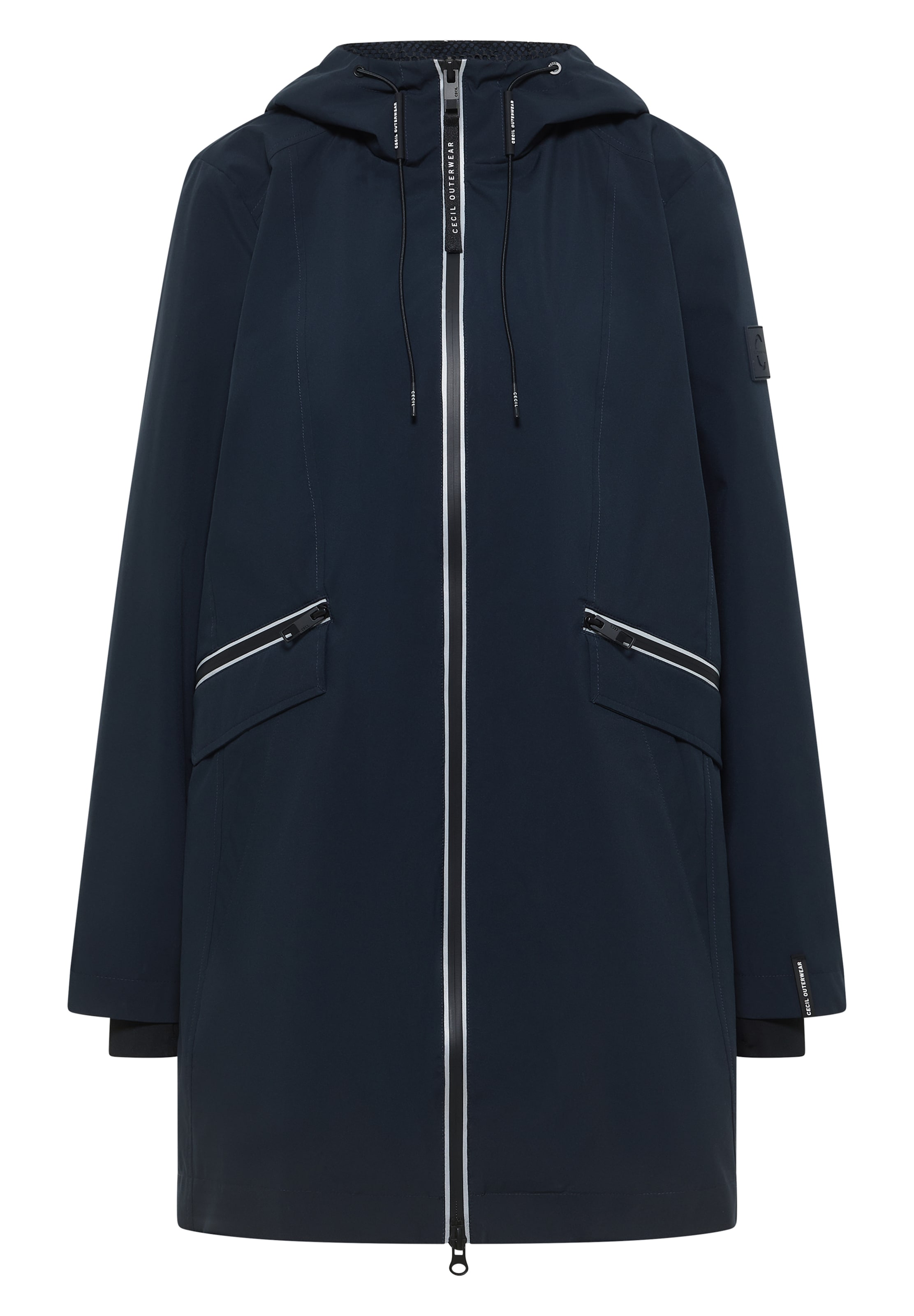 CECIL Mantel in Blau: Vorderseite