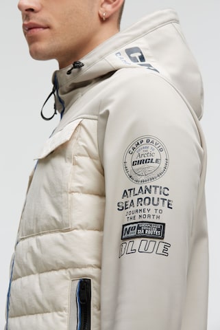 CAMP DAVID Talvitakki värissä beige
