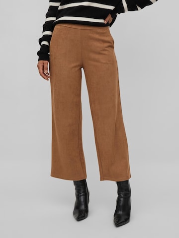 VILA - Pantalón 'Suda' en marrón: frente