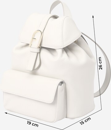 FURLA Rucksack  'FLOW' in Weiß