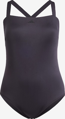 ADIDAS SPORTSWEAR - Bustier Bañador de natación 'Iconisea Premium' en negro: frente