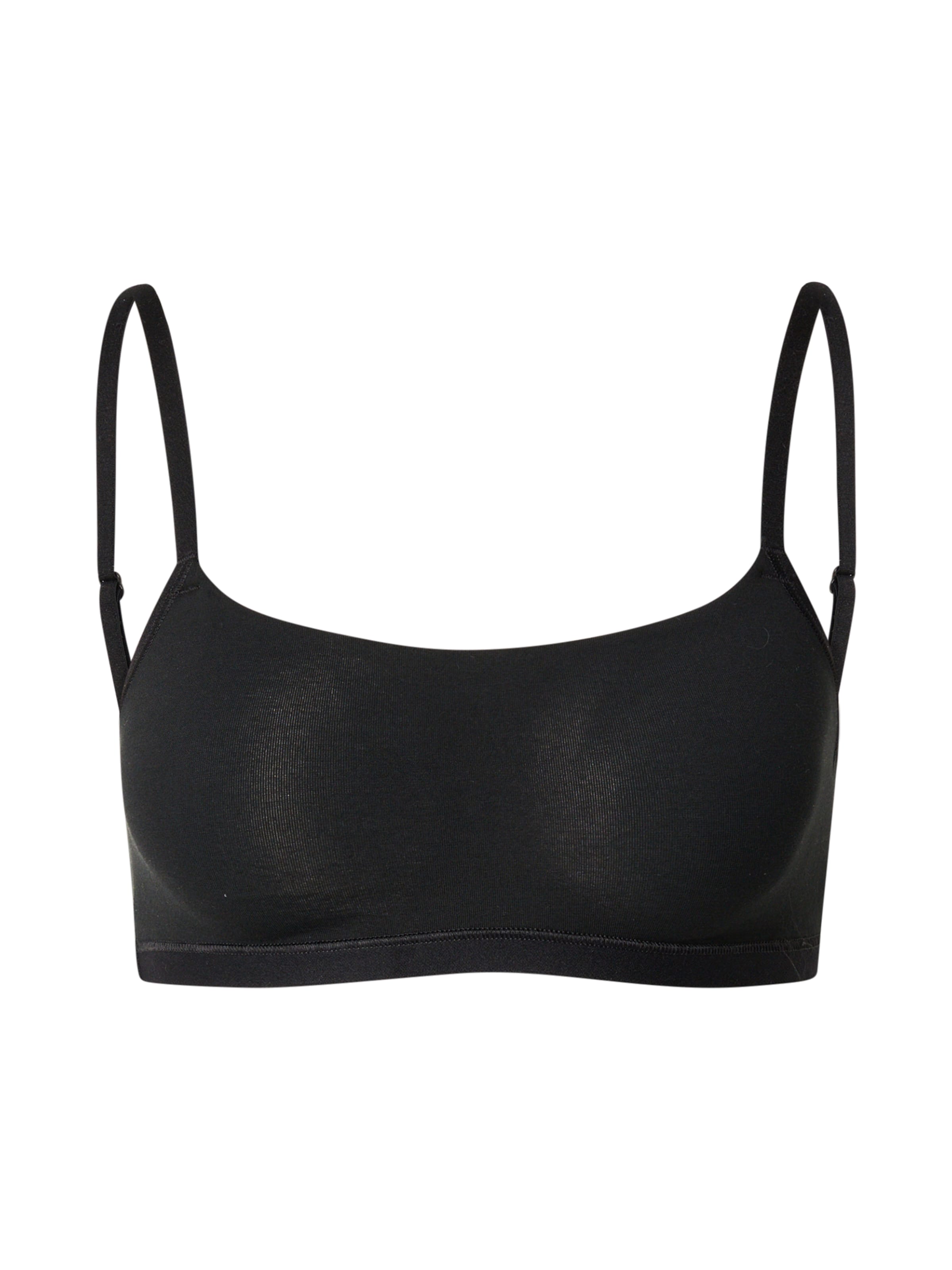 SLOGGI Bustier Melltartó 'GO Daily' - fekete: elől