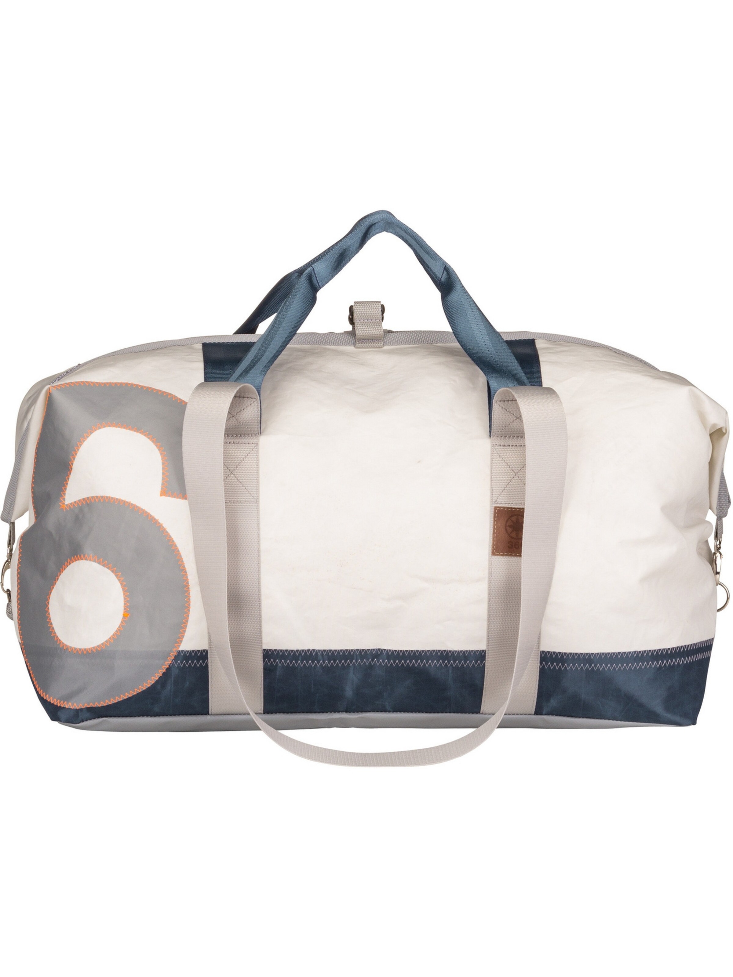 360 Grad Reisetasche in Weiß: Vorderseite