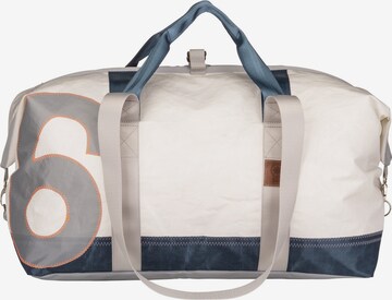 360 Grad Travel Bag in White: front