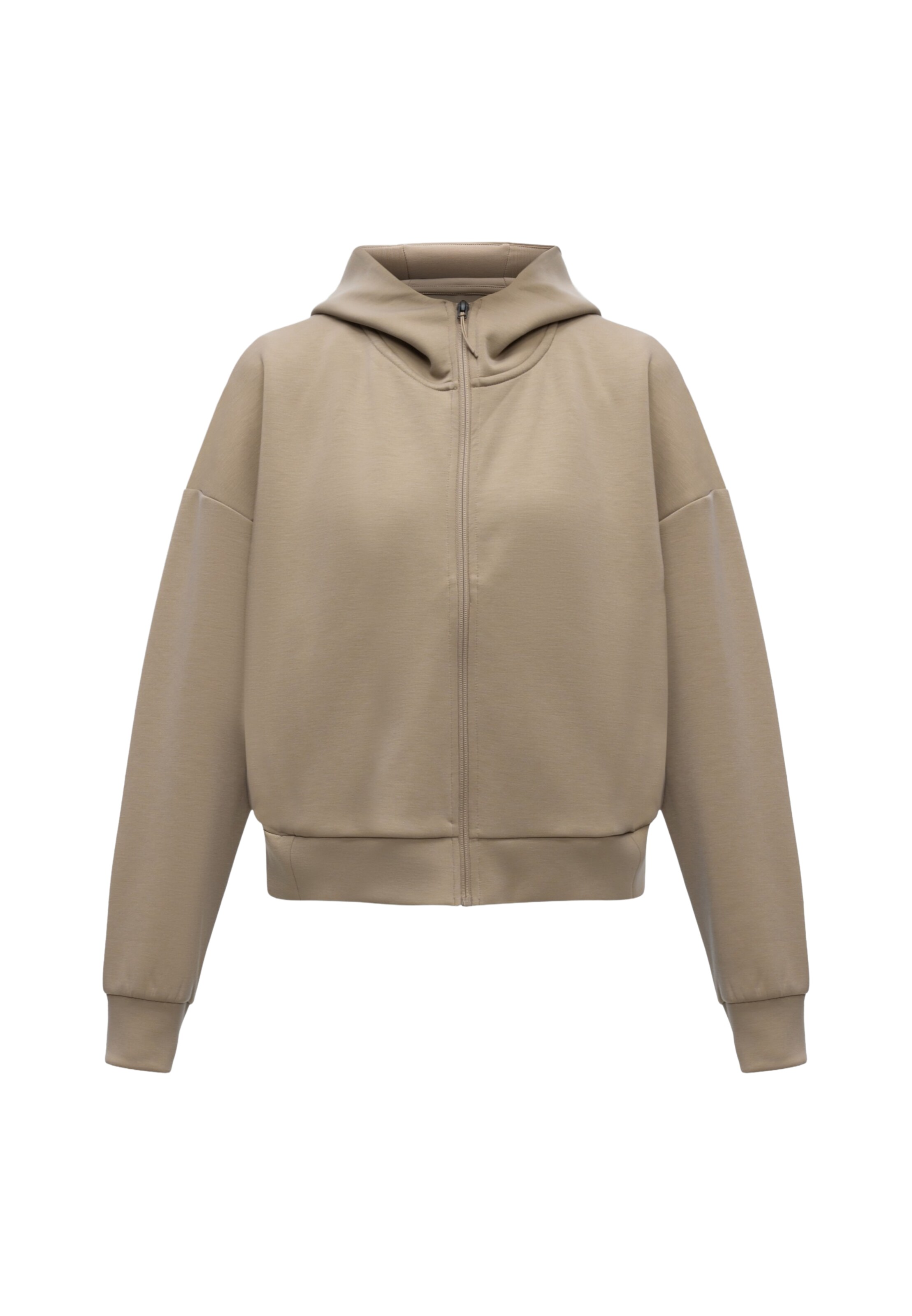 THE NORTH FACE - Sudadera con cremallera deportiva 'JAIDA' en marrón: frente