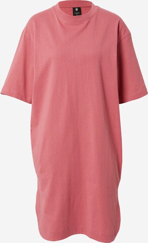 Robe G-Star RAW en rose : devant