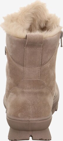 Legero Lace-Up Ankle Boots 'Novara' in Beige