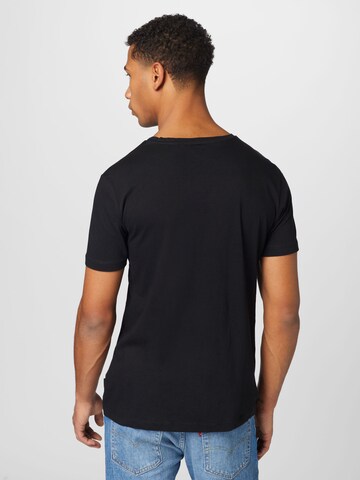 BLEND T-Shirt in Schwarz