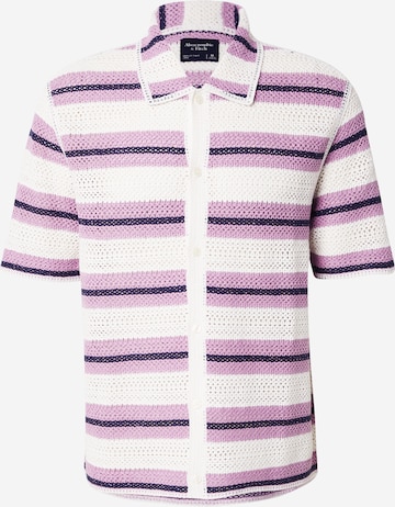 rožinė Abercrombie & Fitch Kardiganas: priekis