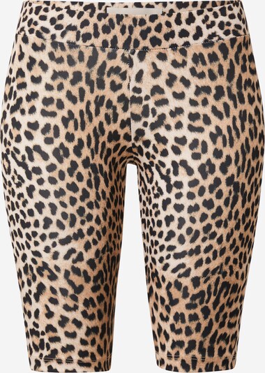 Leggings 'Bikka' Moves pe crem / nisipiu / negru, Vizualizare produs