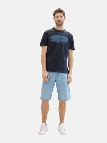 T-Shirt TOM TAILOR en bleu
