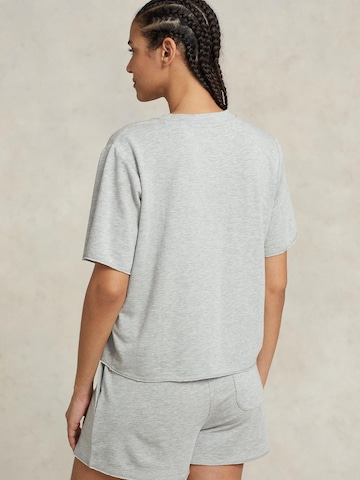 Pyjama ' Short Sleeve Shirt & Short Set ' Polo Ralph Lauren en gris