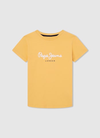 Pepe Jeans Shirt 'New Art' in Yellow: front
