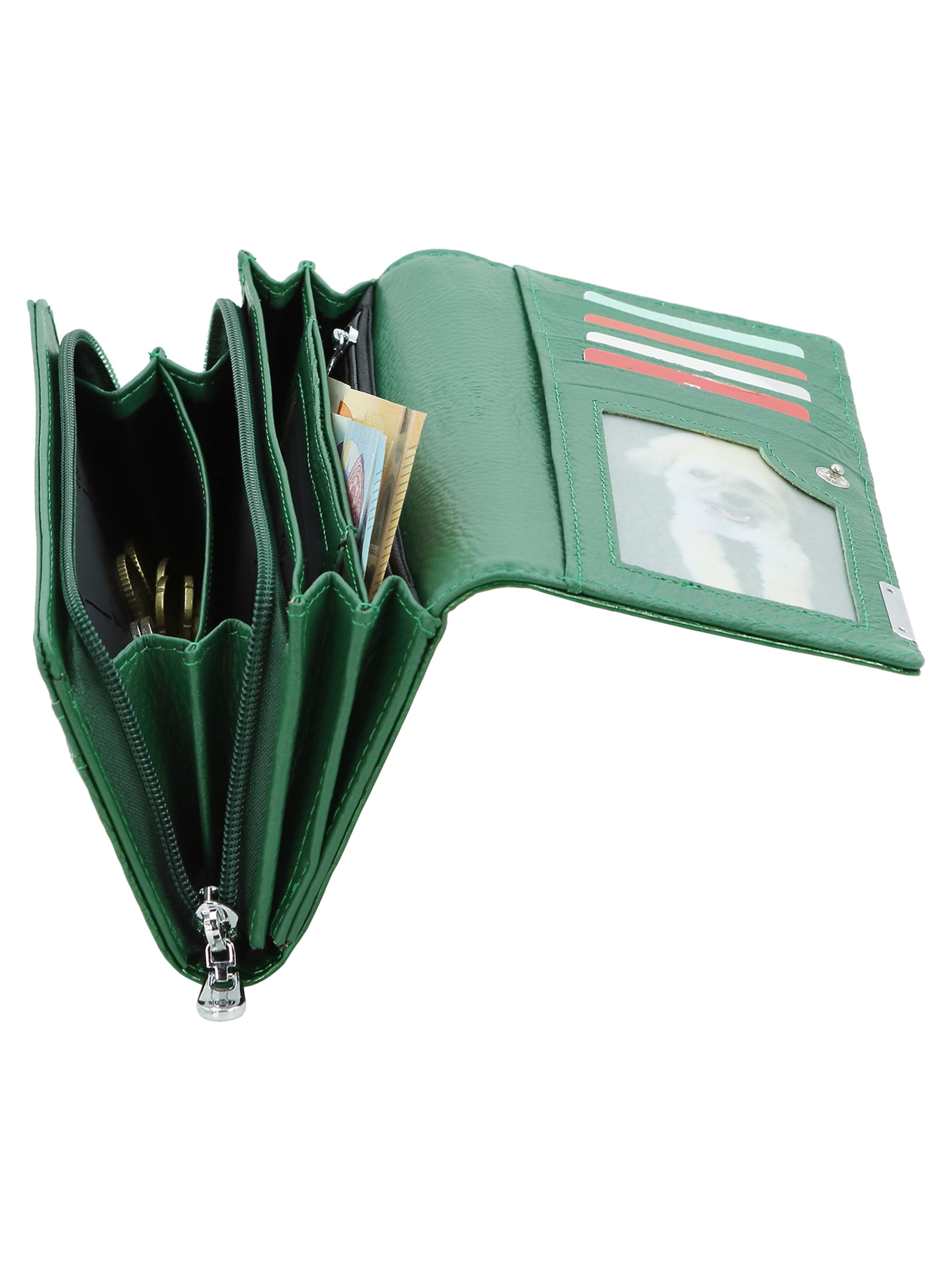 Jennifer Jones Wallet in Green