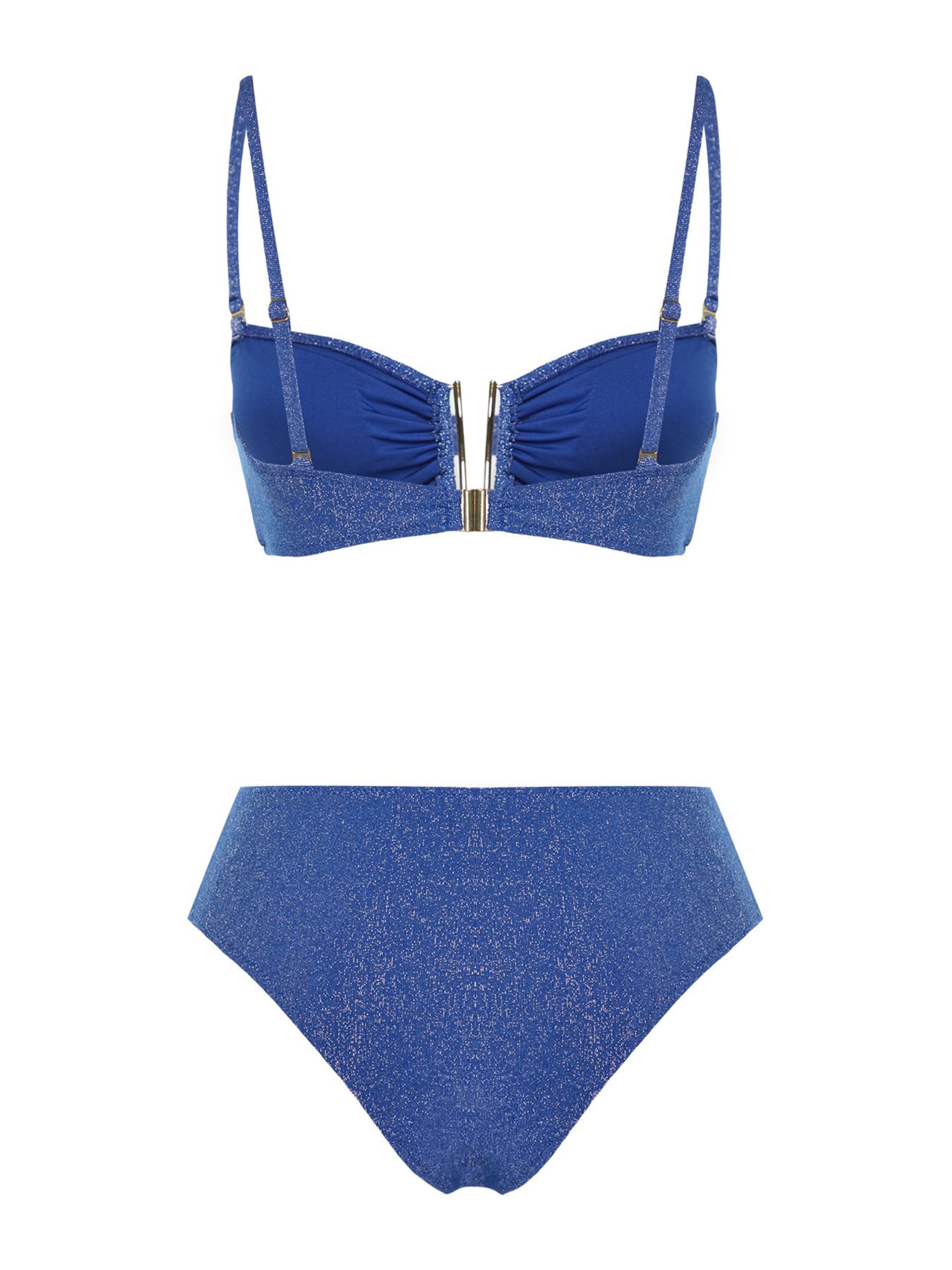 Trendyol Bandeau Bikini - kék