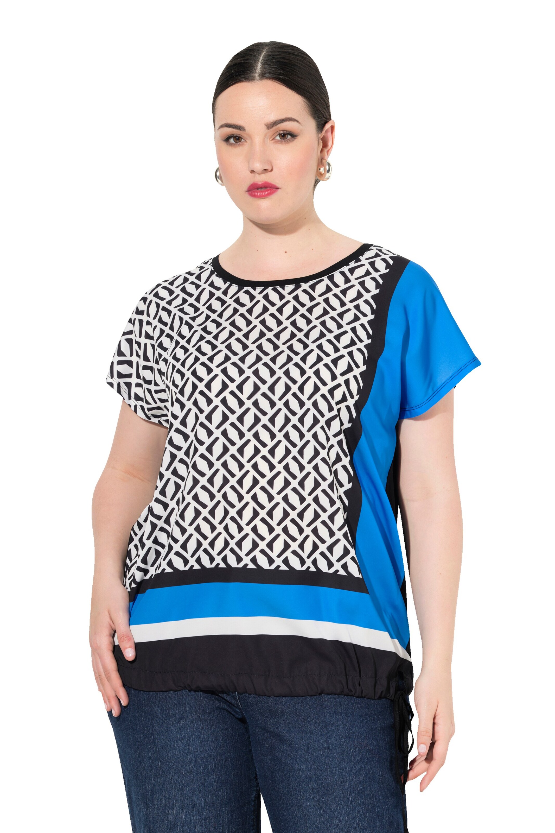 Ulla Popken Blouse in Black: front