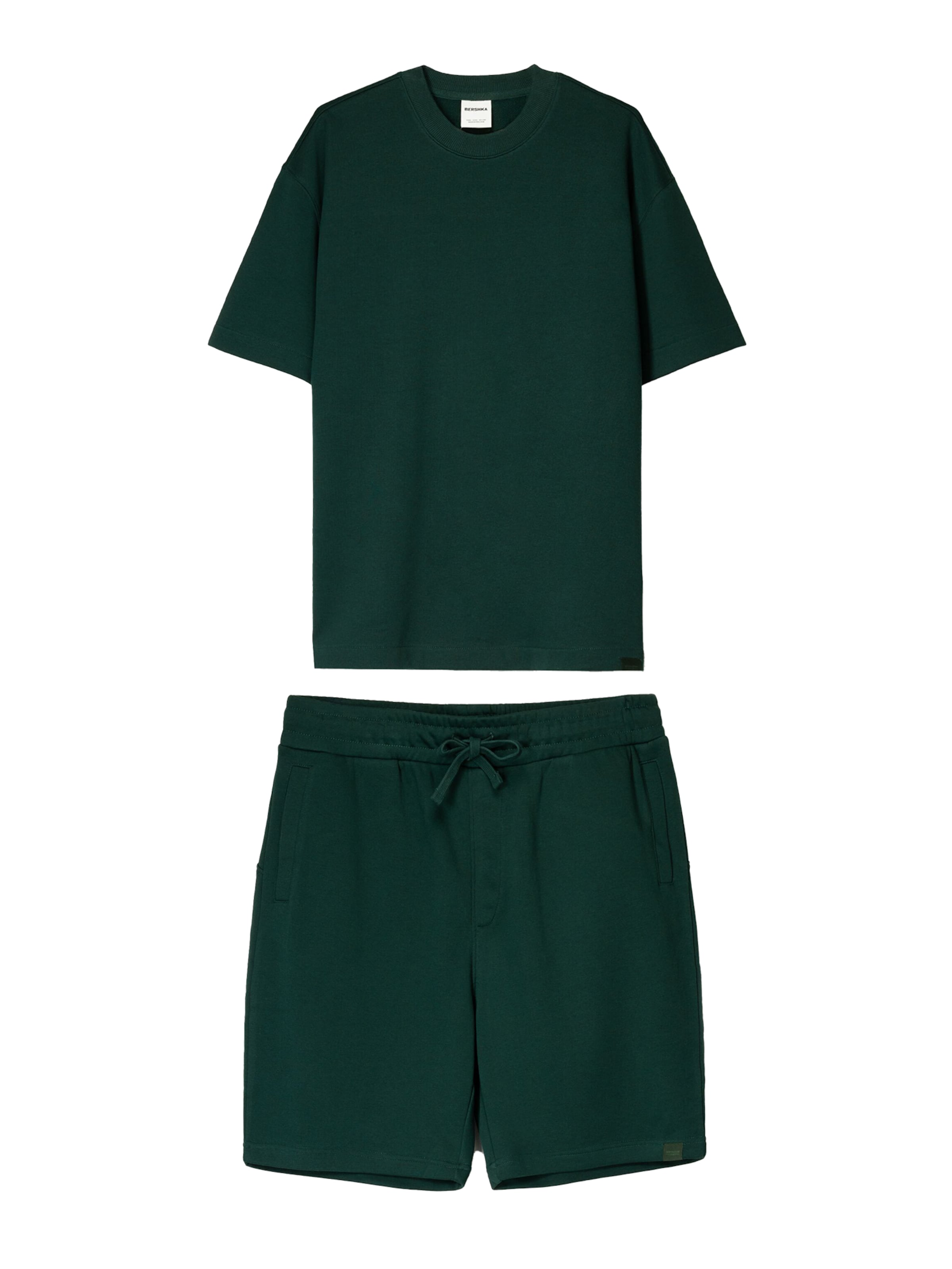 Bershka Hjemmedragt i grøn: forside