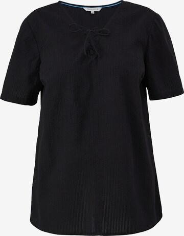 Camicia da donna di TRIANGLE in nero: frontale