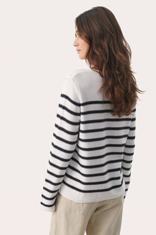 Part Two Pullover 'Eivor' i hvid