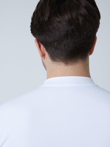 SPORTKIND Funktionsshirt 'Langarmshirt High-Neck'‌‌‌‌‌‌‌‌‌ in Weiß