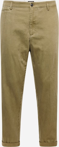 Regular Pantalon chino 'JOE' Dondup en vert : devant