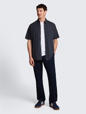 TOM TAILOR Regular fit Button Up Shirt in Blue