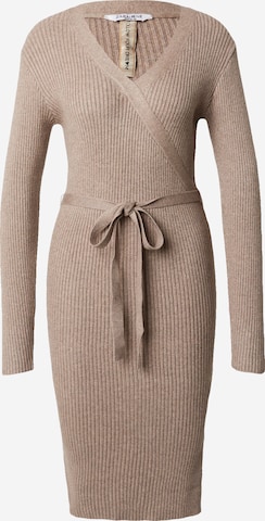 ZABAIONE Knitted dress 'Ma44ngolia' in Beige: front