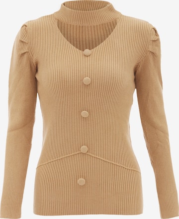 caneva Sweater in Yellow: front