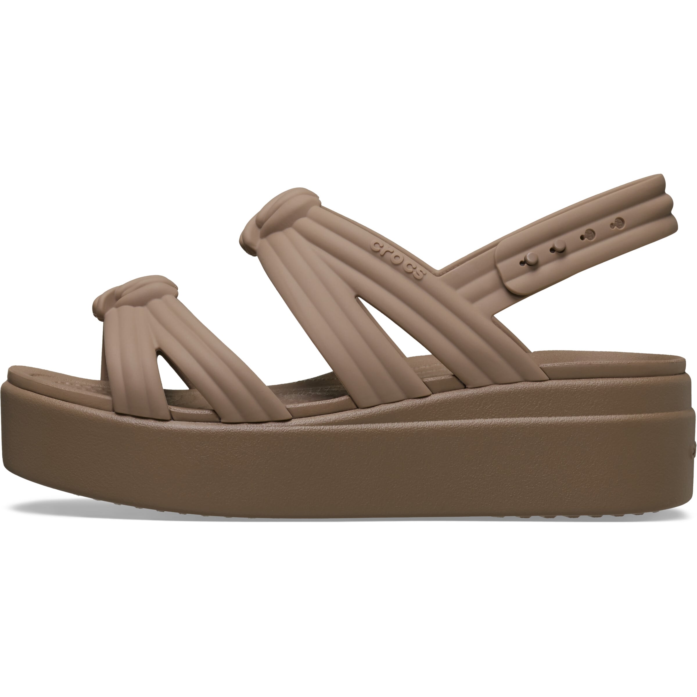 Crocs Sandal in Brown: front