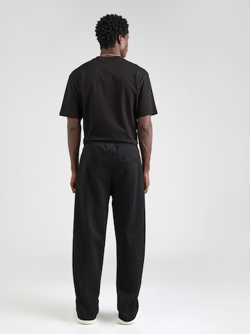 HUGO - Pierna ancha Pantalón 'Dadsinolo' en negro